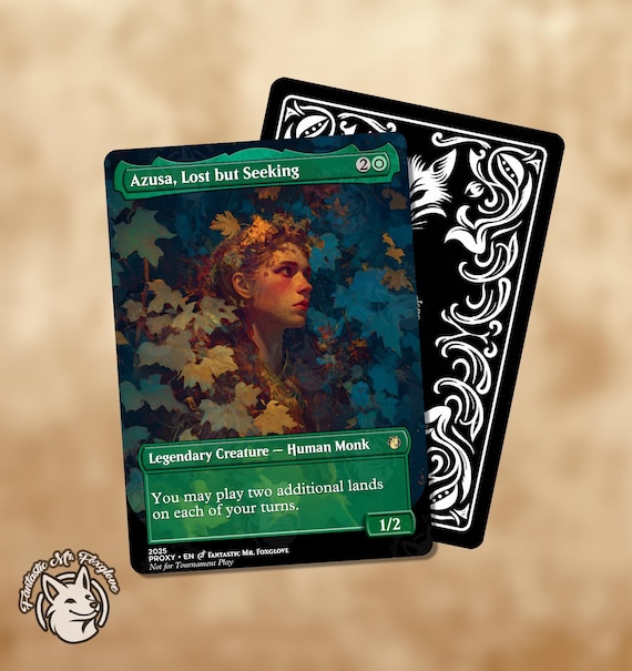 迷いながらも探し求める梓｜プロキシカード - Etsy 日本