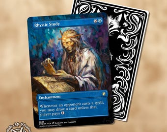 Rhystic Study | Proxy Card — Choose Your Art!