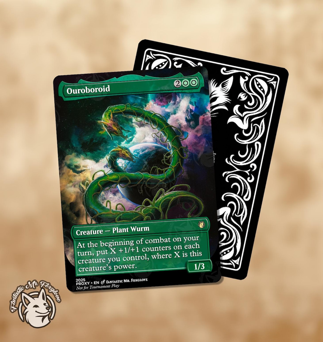 Ouroboroid | Proxy Card - Etsy