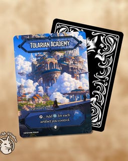 Tolarian Academy | Proxy Card — Choose Your Art! - Etsy