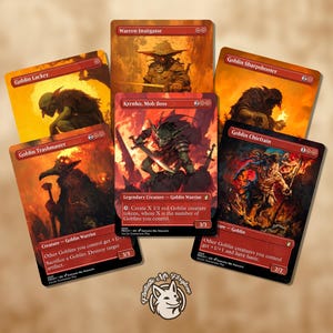 Krenko y amigos goblin / Tarjetas proxy: ¡hasta 36 goblins!