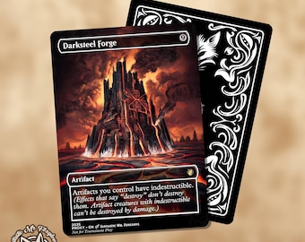 Forja de acero oscuro / Tarjeta proxy