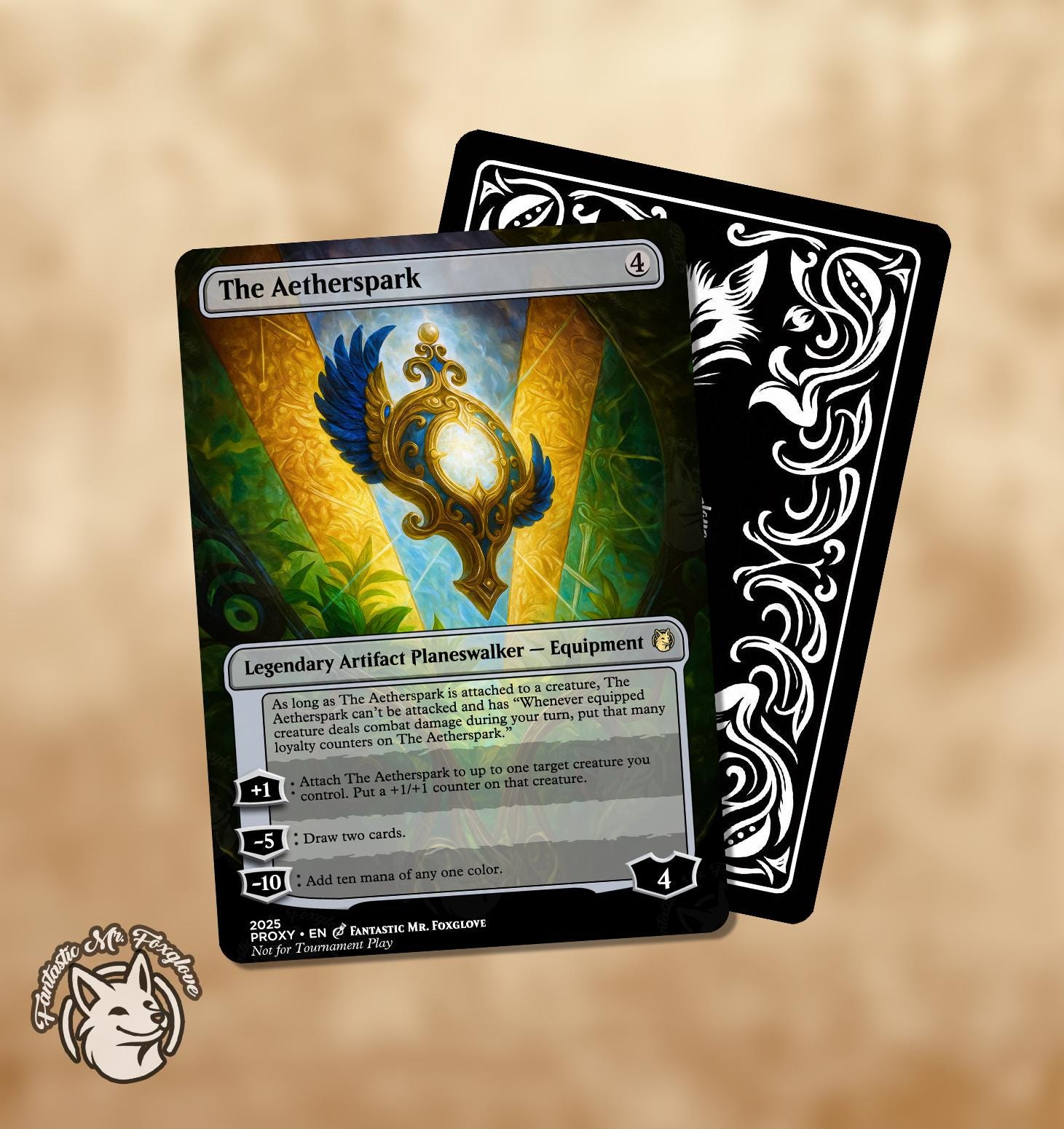 The Aetherspark | Proxy Card - Etsy The Aetherspark | Proxy Card - Etsy
