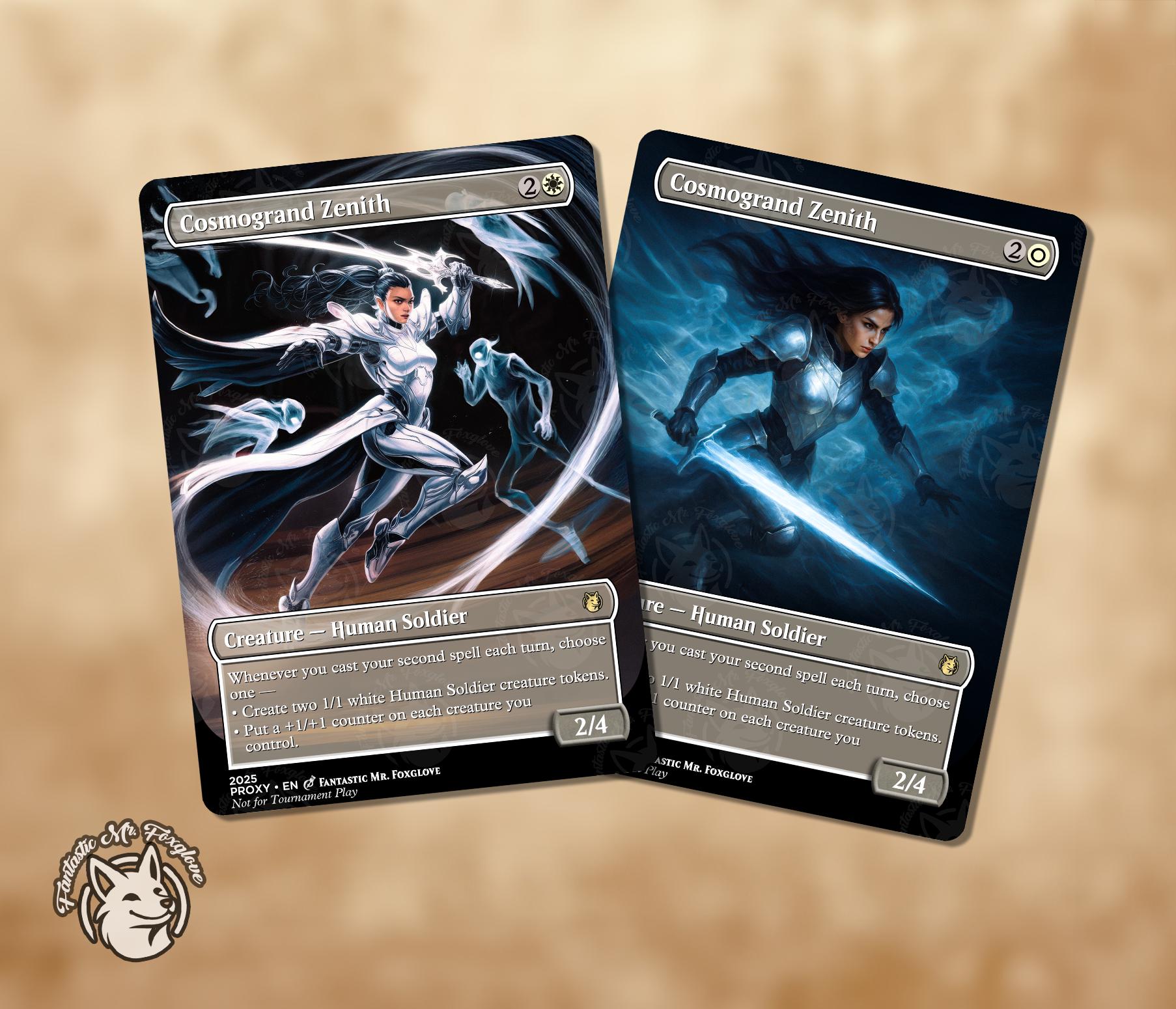 Cosmogrand Zenith | Proxy Card — Choose Your Art! - Etsy