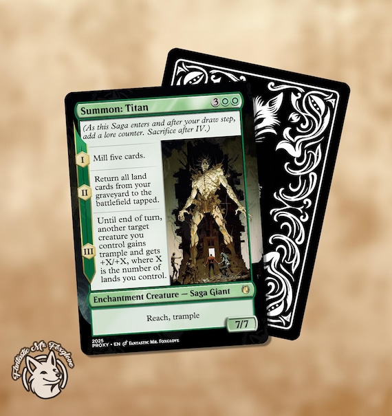 Summon: Titan | Proxy Card