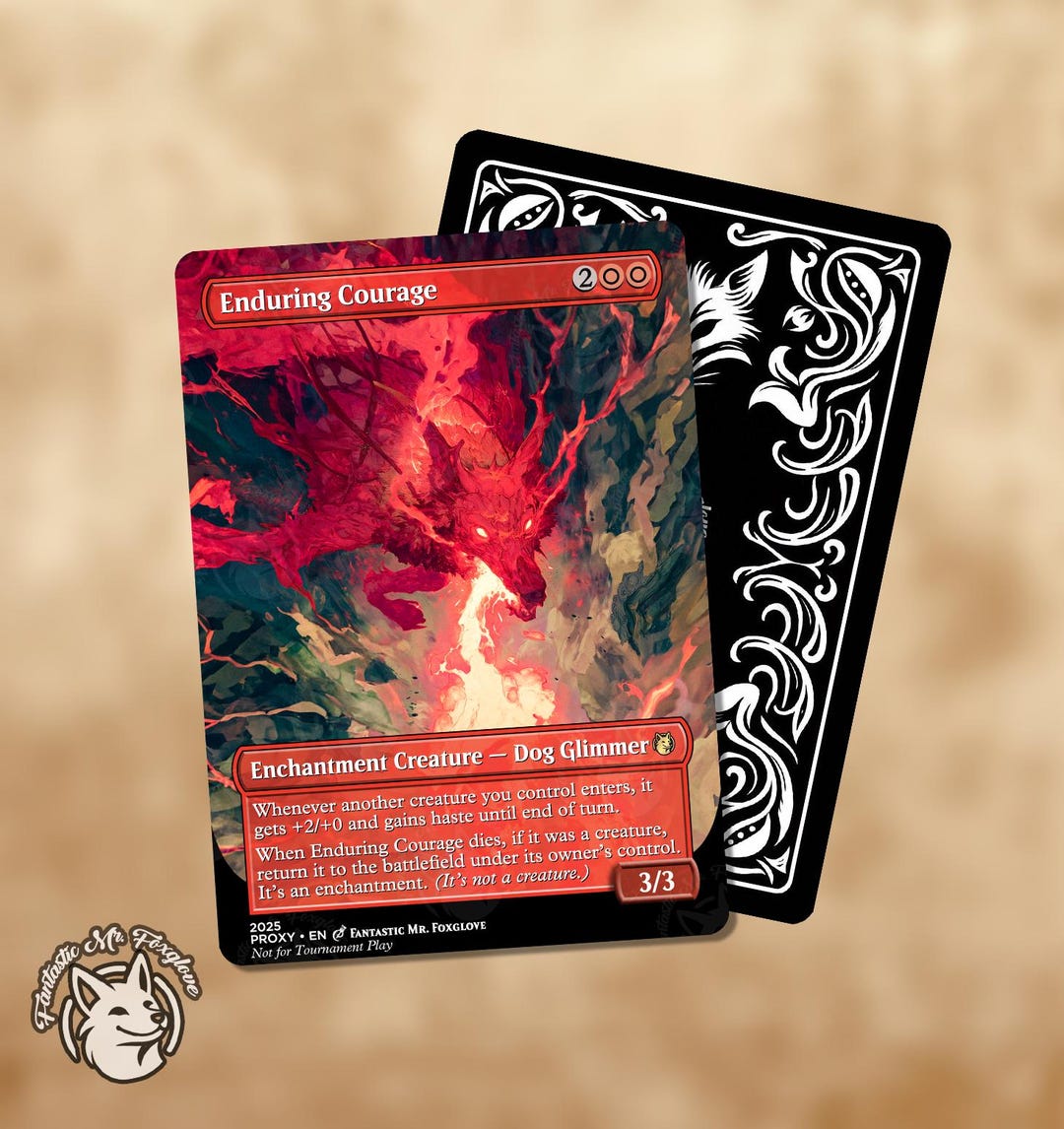 mtg enduring cards Duskmourn Enduring Curiosity Playmat for Magic: The Gathering – MTG PRO Shop