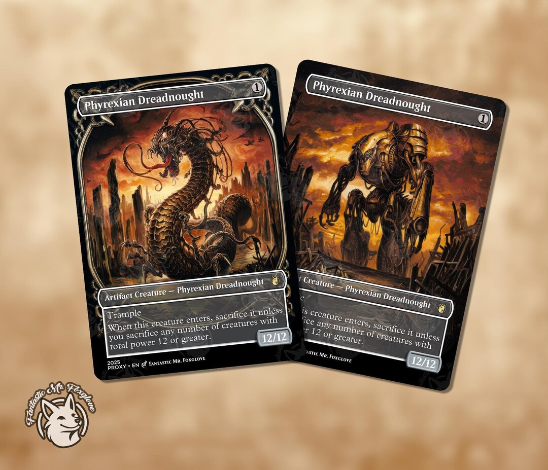 MTG Phyrexian Dreadnought 英語　4枚セット Phyrexian Dreadnought · Mirage (MIR) #315 · Scryfall Magic