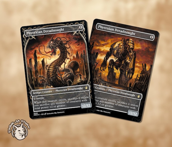 Phyrexian Dreadnought | Proxy Card — Choose Your Art!