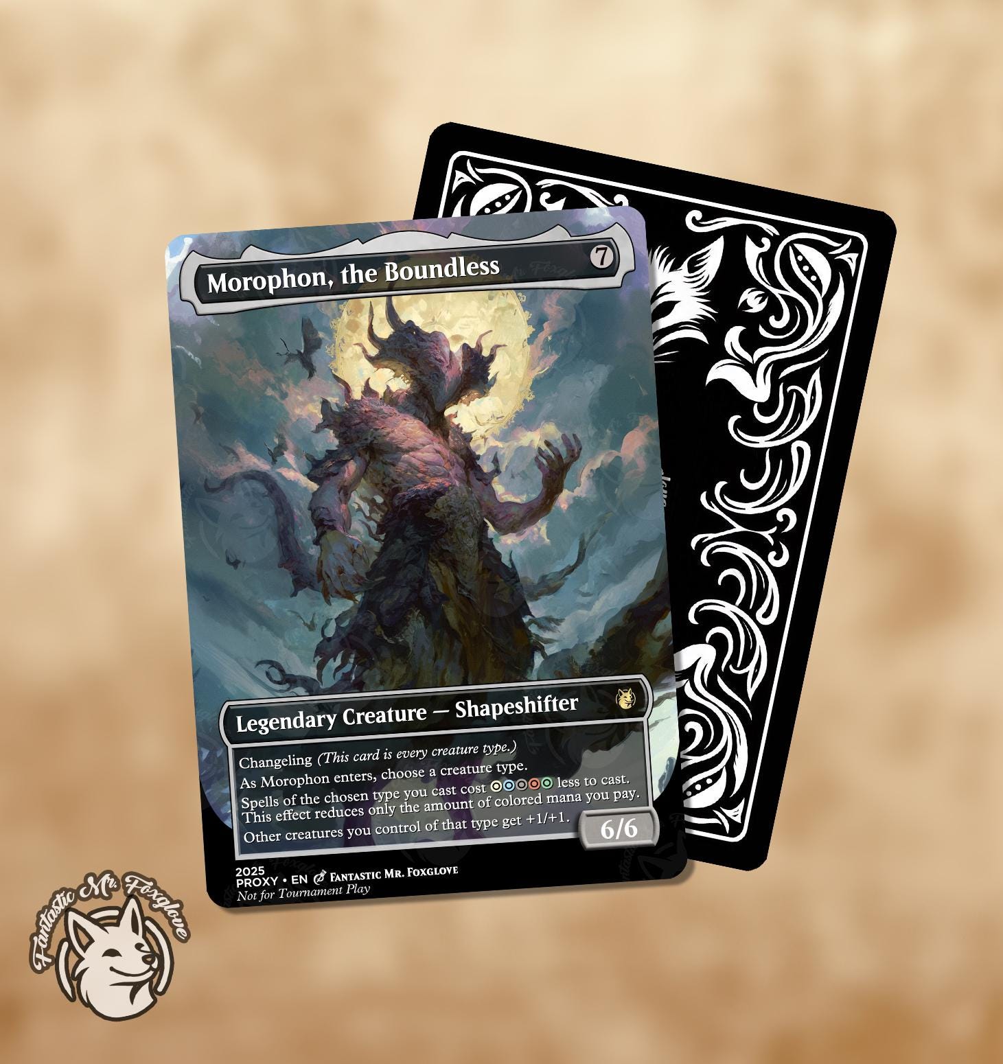 Morophon, the Boundless | Proxy Card - Etsy