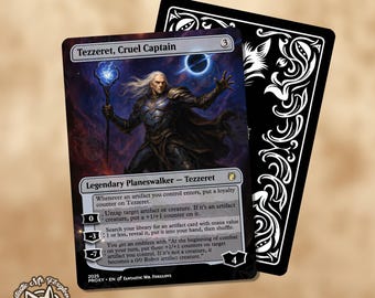 Tezzeret, Cruel Captain | Proxy Card - Etsy