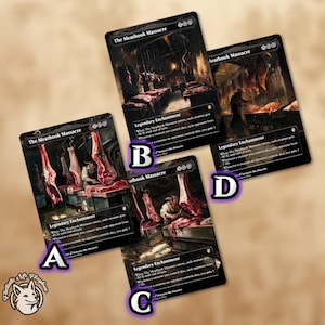 La masacre de Meathook / Tarjeta proxy: ¡elige entre 4 opciones de arte!