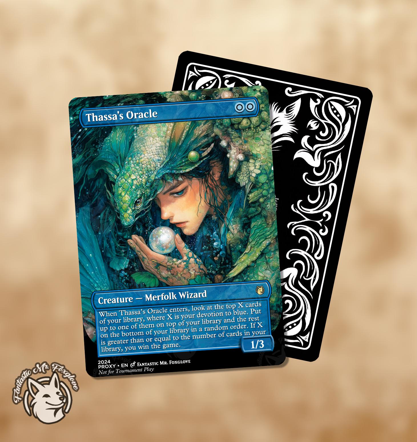 Thassa's Oracle | Proxy Card — Choose Your Art! - Etsy