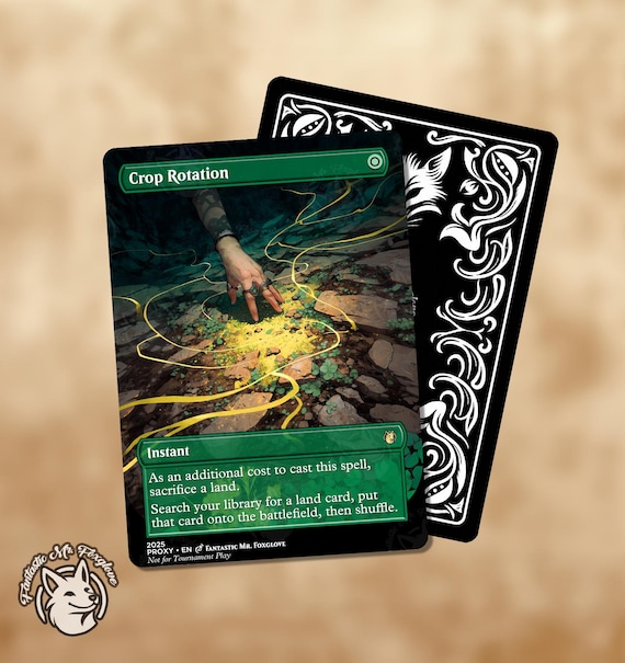 Crop Rotation | Proxy Card - Etsy