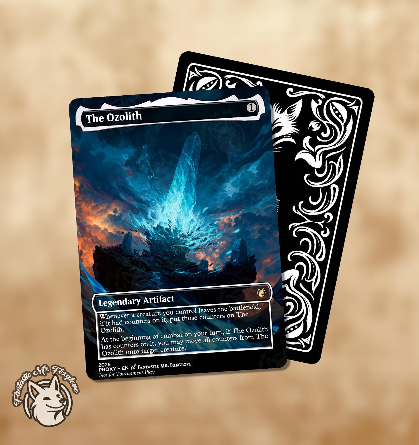 The Ozolith | Proxy Card - Etsy