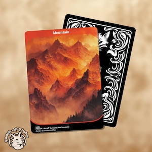 Mountain | Basic Land Proxy — Choose Your Card Frame!