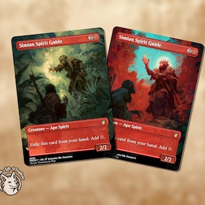Simian Spirit Guide | Proxy Card — Choose Your Art!