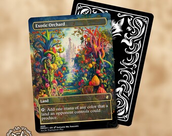 ORCHARD レアデッキ Exotic Orchard | Proxy Card — Choose Your Art! - Etsy