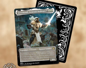 【MTG】Greymond, Avacyn's Stalwart Greymond, Avacyn's Stalwart | Proxy Card (AKA Rick, Steadfast