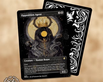 Opposition Agent, FOIL, Limited Edition Magic the Gathering Artist