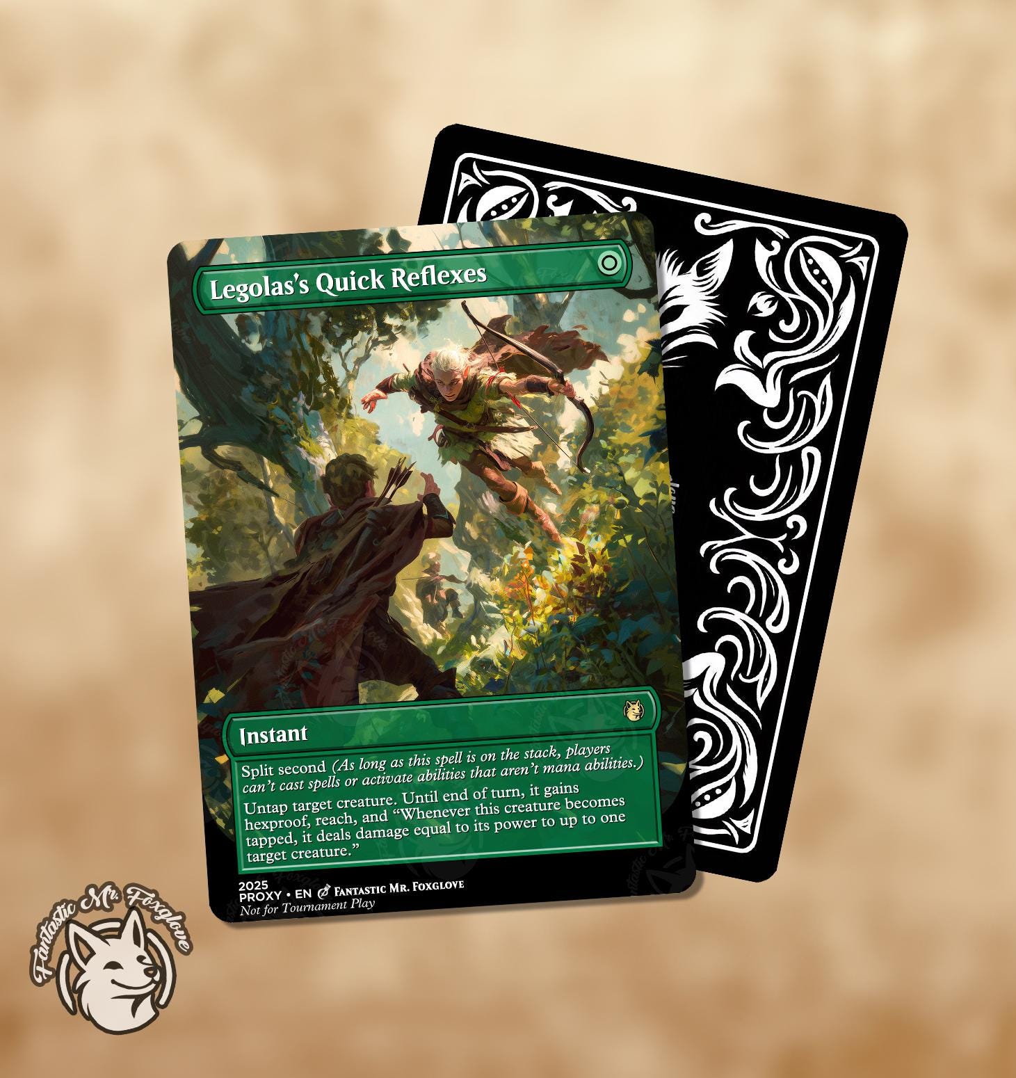 Legolas Mtg Card - Etsy