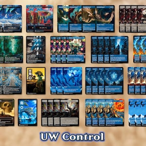 UW Control Legacy Proxy Deck | 75 Proxy Cards for Playtesting — Fun, Competitive, Ready-to-Play Deck!
