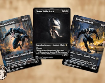 Venom, Eddie Brock | Proxy Card  Choose Your Art! - Etsy Australia