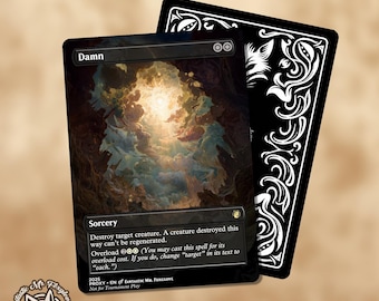 Custom Damn Mtg Card - Etsy Custom Damn Mtg Card - Etsy