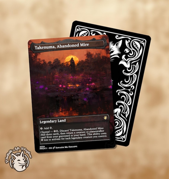Takenuma, Abandoned Mire | Proxy Card — Choose Your Art!