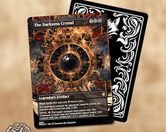 5 FF Crystals | Proxy Cards  the Water Crystal, Earth Crystal, Darkness  Crystal, Fire Crystal, Wind Crystal - Etsy