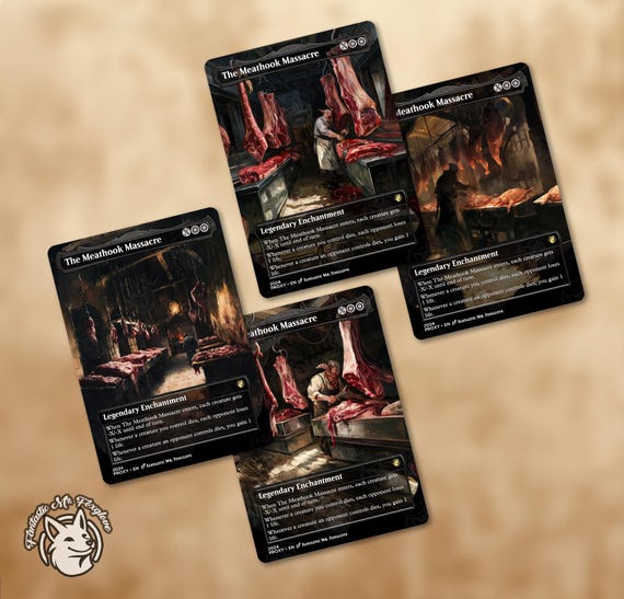 The Meathook Massacre | Proxy Card — Choose Your Art!