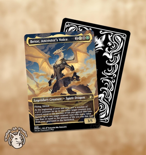 Betor, Ancestor's Voice | Proxy Card  Choose Your Art! - Etsy