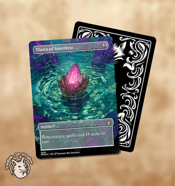 Thorn of Amethyst | Proxy Card for Legacy, Vintage, etc!
