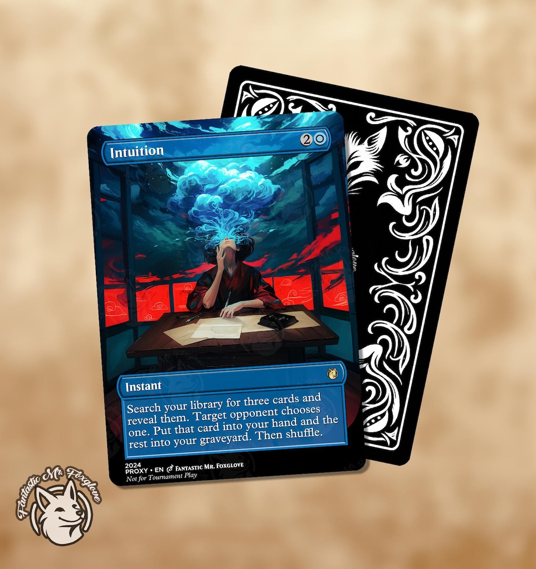 Intuition | Proxy Card - Etsy Israel