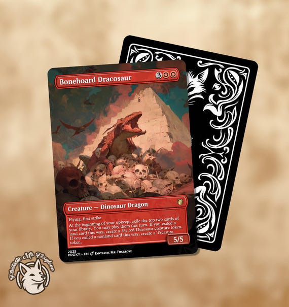 Bonehoard Dracosaur | Proxy Card