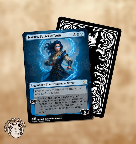 Narset, Parter of Veils | Proxy Card - Etsy