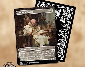 Academy Rector - Retro Futuristic / Vintage - Full Holographic Art