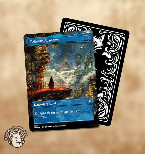 Tolarian Academy | Proxy Card — Choose Your Art!