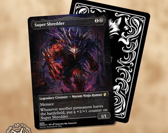 shredder mtg card Five Cards You Need In Your Super Commander Deck Part 2 #mtg #MTGxTMNT #mtgcommander #magicthegathering Super Shredder 0083 Mythic Teenage Mutant Ninja Turtles in NM condition.This product has multiple quantities Super Shredder - Teenage Mutant