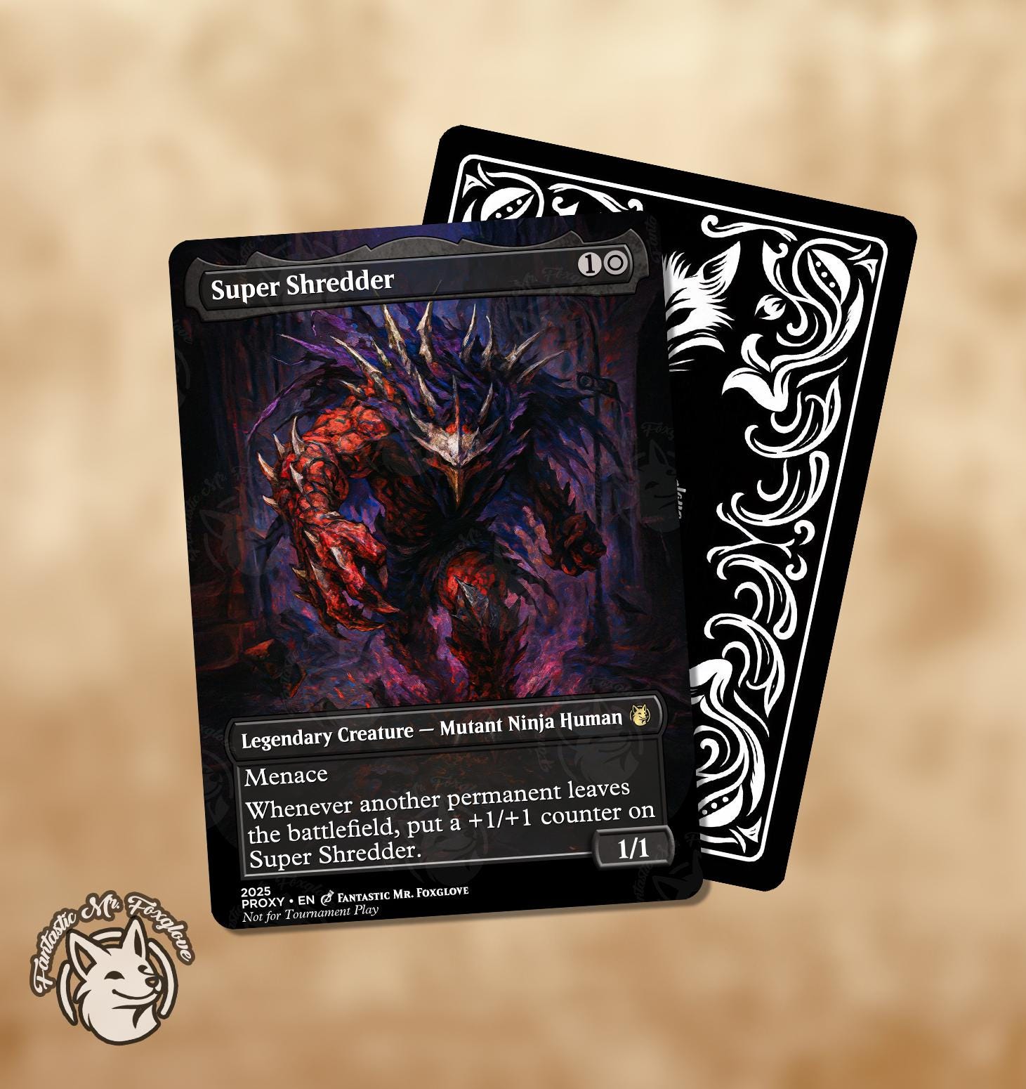 Super Shredder Mtg - Etsy
