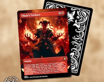 mtg tibalt cards My Top 10 Modern of 2021 Create a 1/1 red Devil creature token with When this creature dies Tibalt's Trickery | Proxy Card
