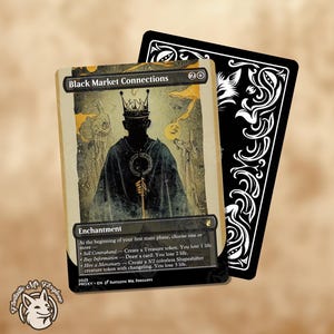 Conexiones del mercado negro / Tarjeta proxy de arte personalizado