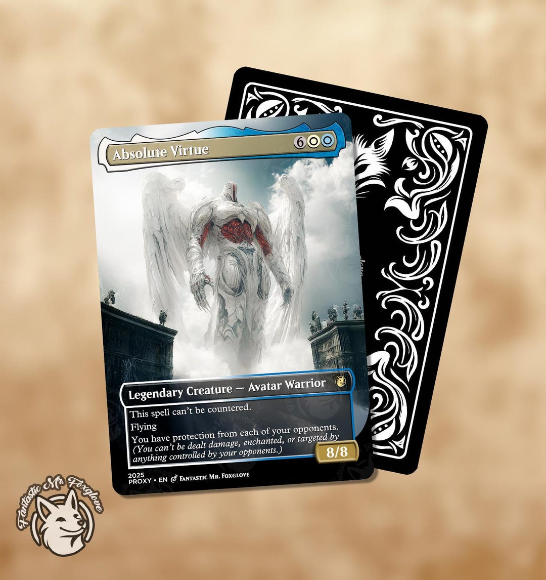 Absolute Virtue | Proxy Card - Etsy