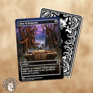 3 Combo Altars | Proxy Cards — Ashnod's Altar, Phyrexian Altar & Altar of Dementia image 2