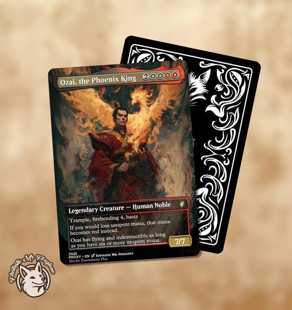 Ozai, the Phoenix King & Fire Lord Ozai | Proxy Cards — choose One
