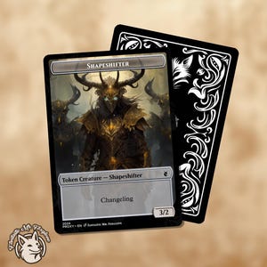 Shapeshifter Token | Proxy Card — Choose Your Art and P/t! (Note: ?/? in Image Will Be Replaced With P/t)