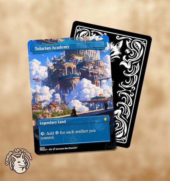 Tolarian Academy | Proxy Card — Choose Your Art! - Etsy