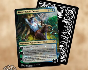 Oko, Thief of Crowns | Proxy Card - Etsy Israel