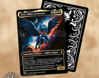 マジック：ザ・ギャザリング Tivit,Seller of Secrets Tivit, Seller of Secrets Art Card} (Signed) | Art Series