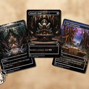 3 Altares/Cartas Proxy Combo: Altar de Ashnod, Altar Pirexiano y Altar de la Demencia