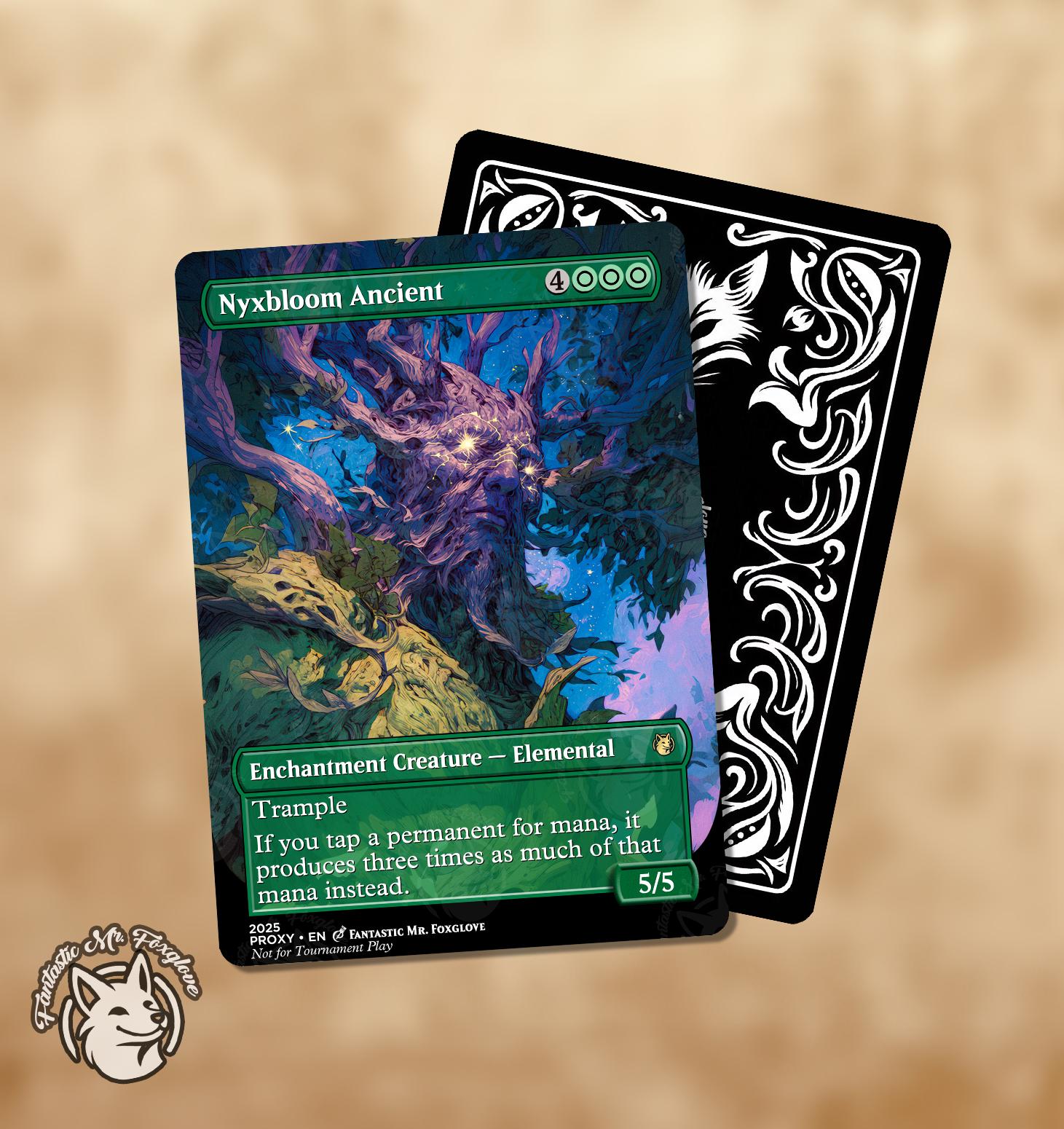 Nyxbloom Ancient | Proxy Card - Etsy